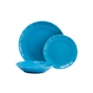 18-Piece Bergama Dinner Set Blue 18-Piece Bergama Dinner Set Blue